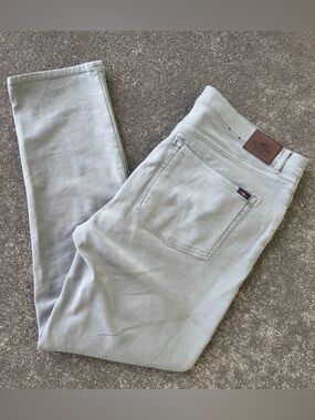 Faherty Stretch Terry 5 Pocket Pants Men’s Size 38 MBC0020-FOL Faded Olive